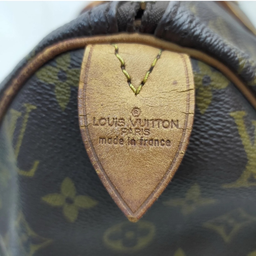 Louis Vuitton LV Hand Bag Speedy 40 Brown Monogram - Picture 7 of 9
